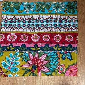 Anthropologie Multicolor Floral Fabric Napkin Placemat Towel 🩷